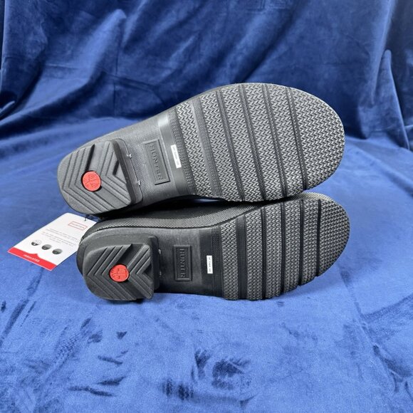 Hunter Ladies' Size 11, Original Insulated Chelsea Rain Boot, Black, 0733 - Picture 5 of 6